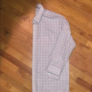 Jos A Bank 1905 Blue Striped Dress Shirt 18-36